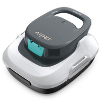 Aiper - Scuba 800 Nettoyeur robotisé sans fil pour piscine - Aspirateur automatique pour piscines hors sol plates - 860 pieds carrés-Conception hydrodynamique pour un nettoyage efficace