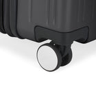 Reebok - Ensemble de Valise Rigide 2-Pieces de la collection Achievement - Noir-Intérieur doublé signature avec panneau de séparation, poches pratiques et sangles de serrage
