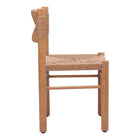 Zuo - Iska Chaise de salle à manger - Naturel - Ensemble de 2-Garantie limitée de 3 ans
