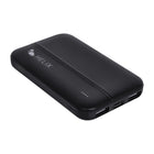 Helix - Banque d'energie de 5 000 mAh, Noir-Temoin d'alimentation LED
