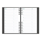 Blueline - 2027 Agenda quotidien CoilPro avec couverture rigide à texture imitation lézard – 8 po x 5 po – Couleurs assorties – Bilingue-Couleurs assorties