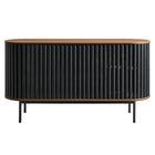 Modway - Fortitude Ovale de 59" Buffet - Noir noyer-8