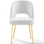 Modway - Rouse Salle à manger Fauteuil d’appoint - Blanc-8