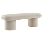 Modway - Orla Performance Velvet Banc - Amande-Velours de performance résistant aux taches