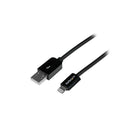 StarTech  Connecteur spiralé Apple Lightning noir à 8 broches pour câble USB de 3 m 106 pi) pour iPhone/iPod/iPad-Maintenez un temps de recharge optimal pour de plus longues distances