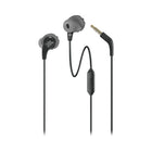 JBL â€“ Écouteurs de sport Endurance Run, noir-Une télécommande à un bouton avec micro vous permet de passer des appels mains-libres, pour rester concentré sur votre entraînement