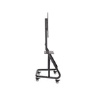 Amer Mounts - Meuble TV avec roulettes pour écran de 60 à 105 po - Noir mat-Réglage de la hauteur : Personnalisable pour obtenir l’angle de vision idéal et un positionnement ergonomique