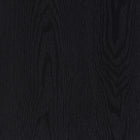 Hudson&Canal - Table basse rectangulaire Torren 48" L - Grain noir-Dimensions du produit : 22" L x 47,5" l x 15" H