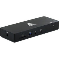 Apricorn - Station d’accueil Aegis Thunderbolt 4 - Noire-Fournit 96 W de puissance de charge à votre portable ou appareil hôte, et sert de port d’entrée pour tous les appareils en aval