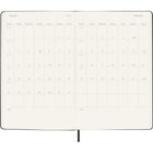 Moleskine - Agenda semainier  Classic 18 mois 2026-2027 - couverture rigide - 12 -7 x 21 cm - noir - Anglais-5