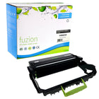 fuzion - Lexmark (55B0ZA0) Unité de tambour compatible - Rendement Standard - Noir-Couleur d'encre: Noir