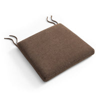 Modway - Jax Tissu Coussin de siège pour chaise à manger in Cacao-Coussin de siège rembourré souple
