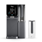 iSpring - RCD100HCG Système d'osmose inverse de comptoir pour eau chaude et froide avec distributeur d'eau alcaline-Deux pichets pratiques: Les deux pichets inclus permettent de conserver un pichet d’eau filtrée à portée de main ou au réfrigérateur pendant que l’autre est utilisé dans le système. Cela garantit un accès continu à de l’eau fraîche et filtrée sans avoir besoin de remplir fréquemment un seul contenant