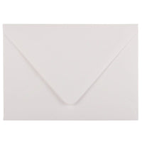 JAM Paper - Enveloppes d'invitation A7 avec rabat européen, 5 1/4 po x 7 1/4 po, blanc, paquet de 50-Couleur blanche