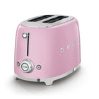 SMEG - Toasteur Rétro À 2 Tranches - Rose-Obtenez un confort optimal avec le popup de tranches automatique.
