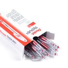 Pentel – Stylos à bille R.S.V.P. – 0,7 mm – rouge – paquet de 12  -Prise ergonomique Comfort Zone en caoutchouc