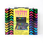 Art 101 - Kit d’art de voyage colorable-Cet ensemble comprend 12 de nos marqueurs à 2 pointes, dotés de pointes double face pour plus d'options de gribouillage et de dessin !