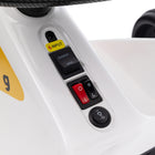 Qaba - Kart à pédales électrique pour enfants 6V 7AH - blanc-Couleur : Blanc 