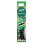 Swiffer - Boîte ouverte accrochable - Ensemble de départ pour balai professionnel-L’ensemble comprend 1 appareil Balayer et laver, 5 linges secs Ultra résistants et 3 linges humidifiés Ultra résistants
