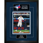 Frameworth - Ernie Clement Blue Jays de Toronto series eliminatoires 2025 - photo encadree - 16 po l x 20 po H-Sous licence officielle de la MLB mettant en vedette Ernie Clement en tant que contributeur cle lors des series eliminatoires des Blue Jays de Toronto 2025