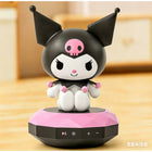 ALIYU - Sanrio Licensed Kuromi Bluetooth Speaker and Piggy Bank - Purple/Black-Comprend une veilleuse réglable à 3 niveaux