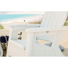 Suncast - Chaise Adirondack avec rangement - Cube de glace-Design unique avec rangement intégré de 8,5 gallons sous le siège.
