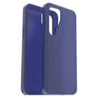 OtterBox - Symmetry Soft-Touch Case pour Samsung Galaxy S25 - Craft Bleu-Bords surélevés autour de la caméra pour une protection contre les impacts violents