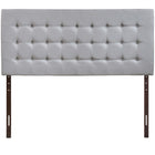 Modway - Tinble Tissu rembourré Tête de lit Queen, Gris ciel-6