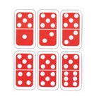 Ashley Productions - Aimants prédécoupés Ashley Math, dominos-Idéal pour une utilisation en classe ou à la maison