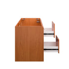 Modway - Scenic 48" Armoire de lavabo compatible avec un seul lavabo (non inclus) - Noyer cerisier-9