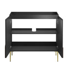 Modway - Alchemist 36" Armoire de toilette de salle de bain (lavabo non inclus) - Or noir-MDF Construction