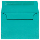 JAM Paper - Enveloppes d'invitation colorées A1 - 4 barres - 3,625 x 5,125 - bleu mer recyclé - Paquet de 50-Couleur: bleu mer