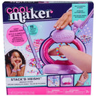 Cool Maker - Stack’d Heishi Atelier à bracelets-Coffret de création de bracelets à fermoir magique : Avec l'Atelier à bracelets Stack'd Heishi, les filles peuvent facilement empiler des perles, les enfiler et fermer les bracelets obtenus. Saisissez des perles, relâchez-les sur le fil et appuyez sur le bouton pour que les bracelets se ferment autour du poignet