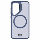 Blu Element - Coque Chromatic Kick Compatible MagSafe Galaxy S25 - Bleu Marine-Testée pour résister à des chutes de 1,8 m