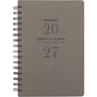 AT-A-GLANCE - Agenda hebdomadaire/mensuel Signature 2027 - 8 1/2 po H x 5 3/8 po l - gris - bilingue-13 mois : janvier 2027 à janvier 2028