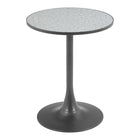 Zuo - Bite Table bistrot - Gris/Noir-Garantie limitée de 3 ans