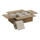 Georgia Pacific - Essuie-tout Softpull gaufrés robustes, 7,87 po x 1000 pi, 1 épaisseur, brun - paquet de 6-Brun, matériel : Papier
