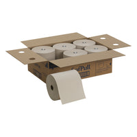 Georgia Pacific - Essuie-tout Softpull gaufrés robustes, 7,87 po x 1000 pi, 1 épaisseur, brun - paquet de 6-Brun, matériel : Papier