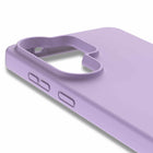 Blu Element - ÉtuiSilicone MagSafe pour Samsung Galaxy S26 Ultra, Lavande-Bords surélevés pour protéger l'écran et l'appareil photo