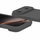 Avana - Étui Velvet MagSafe pour iPhone 17 Air - Cendre-Fente pour sangle pour breloques ou cordon