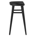 Modway - Saville Dos sans dos Tabourets de comptoir - Noir - Ensemble de 2-Aucune assemblée requise
