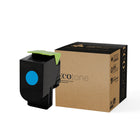 Ecotone - 70C10C0 Remanufacturés Toner Cartridge - Cyan -Catégorie : Toner