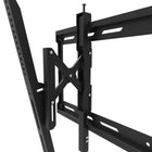 Kanto - Support mural inclinable et extensible pour téléviseur - Noir-Se situe à 2,4 po (6,1 cm) du mur