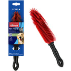 Vileda - Pet Pro Éliminateur de poils - Rouge-Sa forme effilée et flexible atteint facilement les espaces étroits, entre les coussins, le long des coutures, dans les escaliers et autour des coins