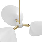 Modway - Journey Bras 3-léger de 3" Pendentif - Blanc-Dimmable (gradateur non inclus)