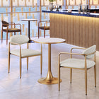 Zuo - Bite Table bistrot - Beige/Or-Capacité de poids maximale: 20