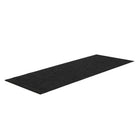Edgewood - Tapis D'entrée Supreme Knob Pour Trafic Intense - 6 pi 10 po l x 6 pi L - Charbon avec bordures noires-Pour Trafic Intense
