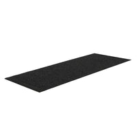 Edgewood - Tapis D'entrée Supreme Knob Pour Trafic Intense - 6 pi 10 po l x 6 pi L - Charbon avec bordures noires-Pour Trafic Intense