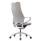 Decent Living - Chaise de bureau Nexten Pro, dossier haut, Blanc cassé-Accoudoirs et dossier inclinables simultanément