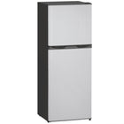 HOMCOM - Réfrigérateur mini 2 portes avec congélateur - 4,6 pi³ - argenté-Réglez la température avec 7 niveaux de thermostat pour garder les aliments frais 